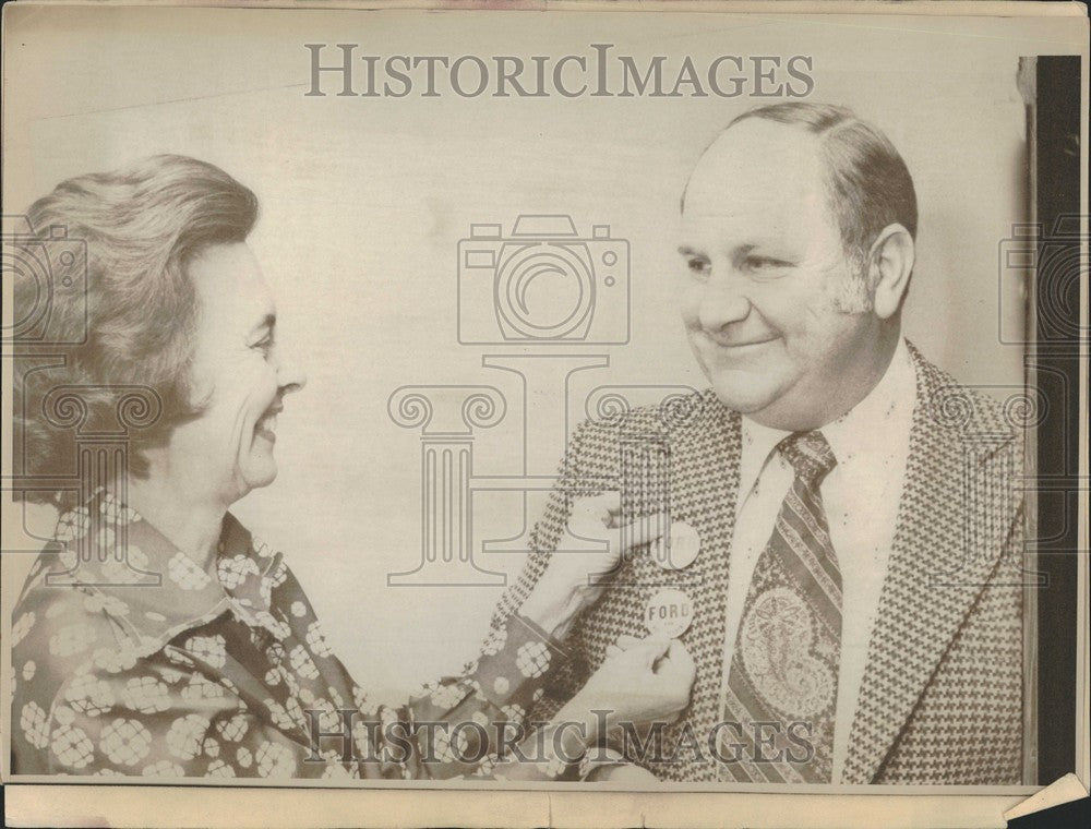 1973 Press Photo Leslie (Bud) King - Historic Images