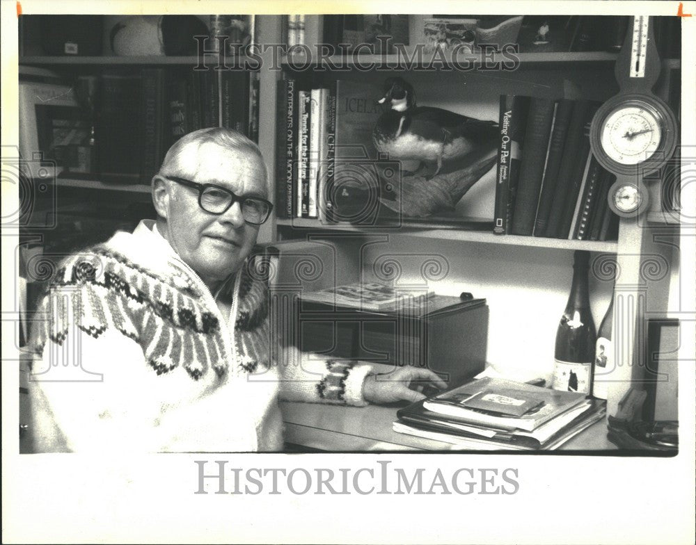 1988 Press Photo Frederick Ford Jr Grosse Pointe - Historic Images