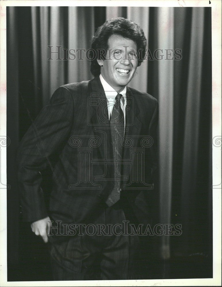 1987 Press Photo Shandling Comedian Actor Writer - Historic Images