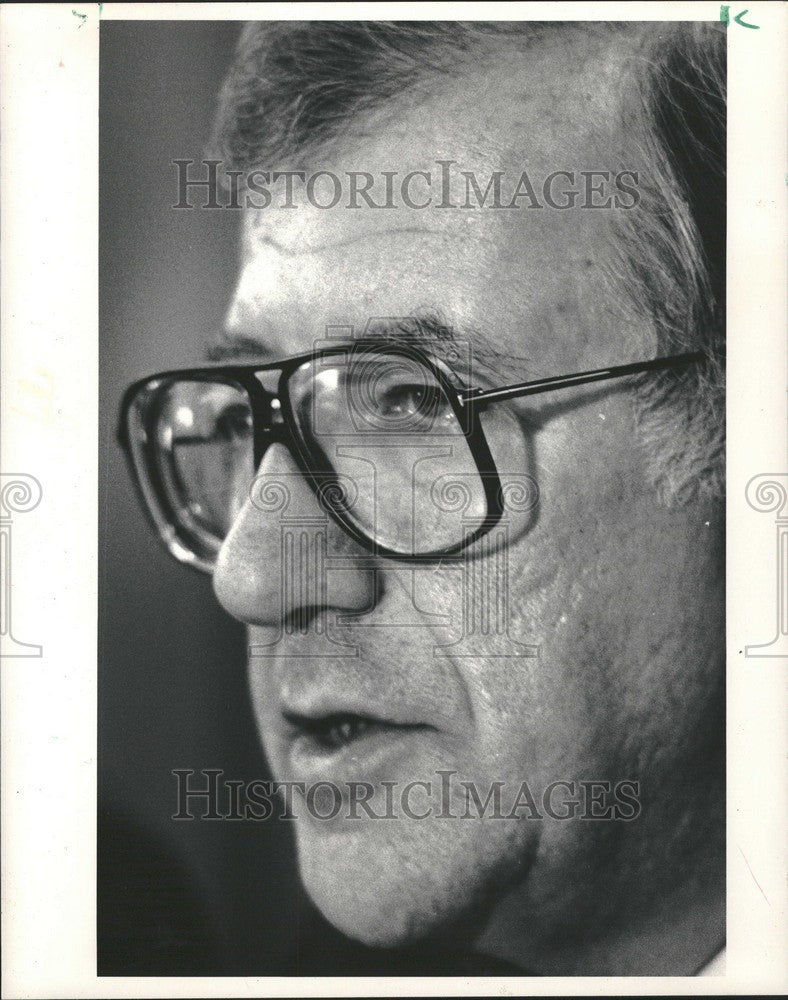 1983 Press Photo Albert Shanker - Historic Images