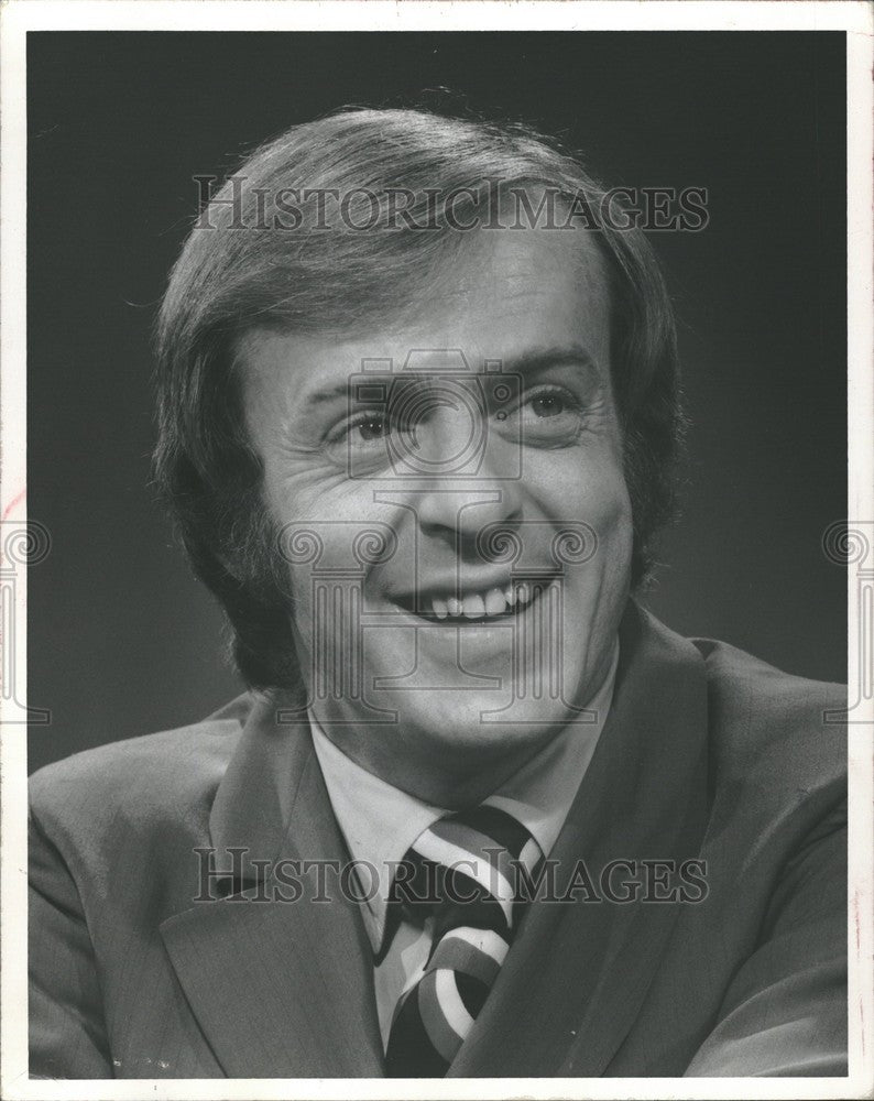 1971 Press Photo Tom Sannon TV Host Channel 7 - Historic Images