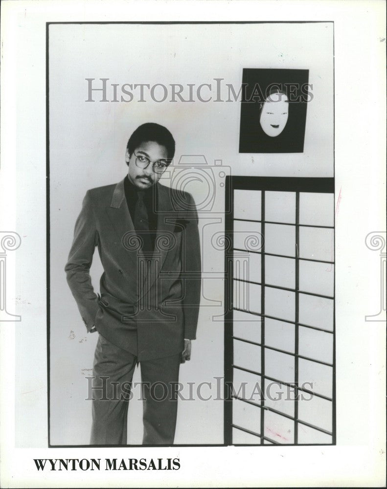 1985 Press Photo Wynton Marsalis Composer - Historic Images
