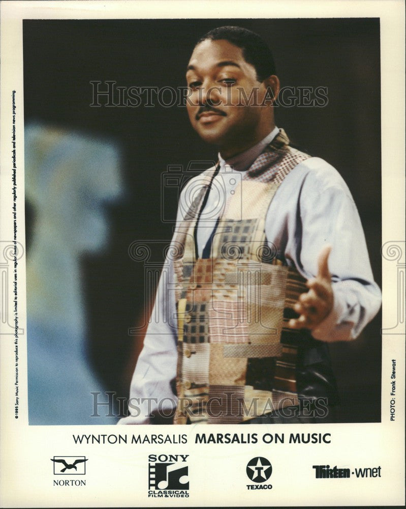 1995 Press Photo Wynton Marshals Marshals on music - Historic Images