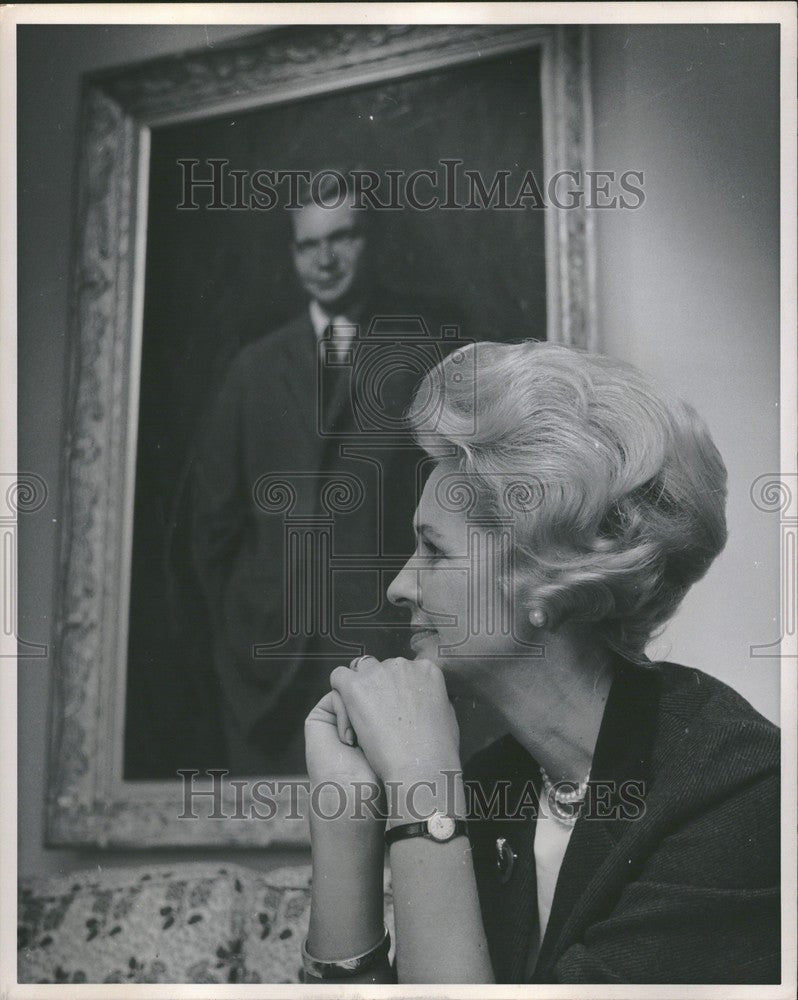 1963 Press Photo MRS. JOHN SWAINSON - Historic Images