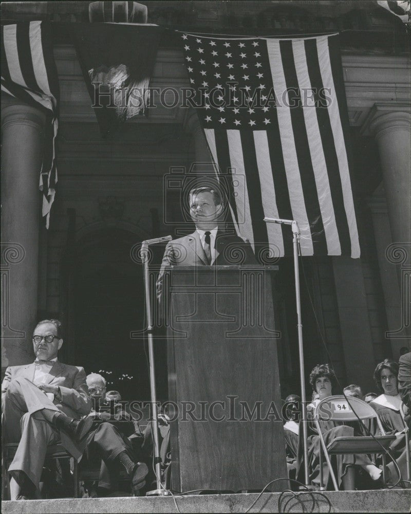 1962 Press Photo John B Swainson Politician - Historic Images