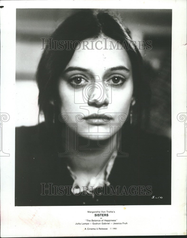 1982 Press Photo Gudrun Gabriel, actress - Historic Images