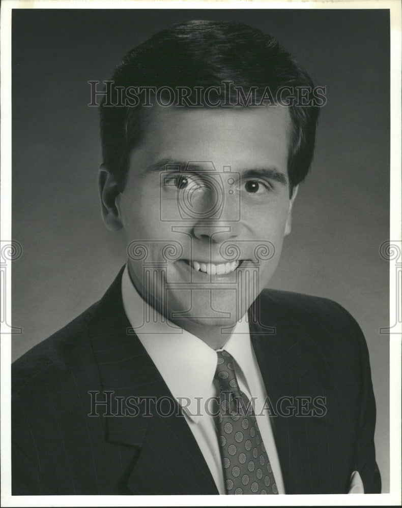 1988 Press Photo Chuck Gaidica Weather - Historic Images