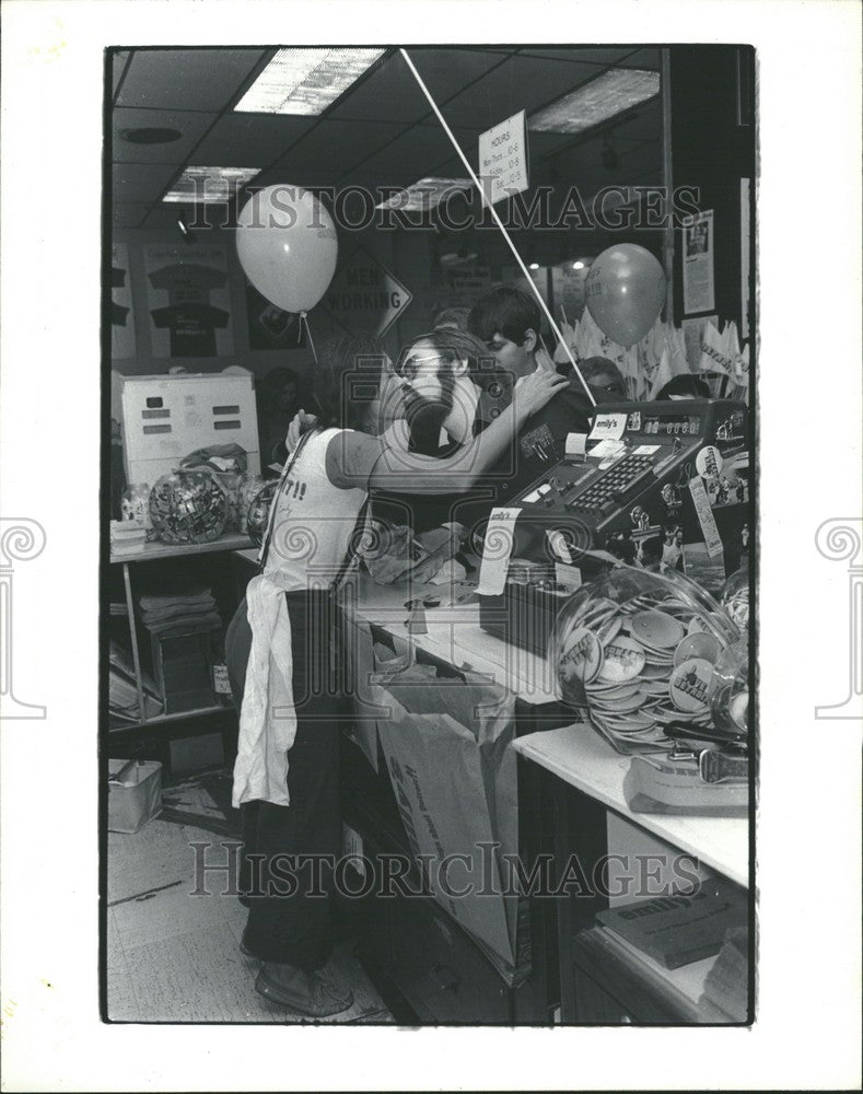 1981 Press Photo Emily Gail Rod Reinhart - Historic Images