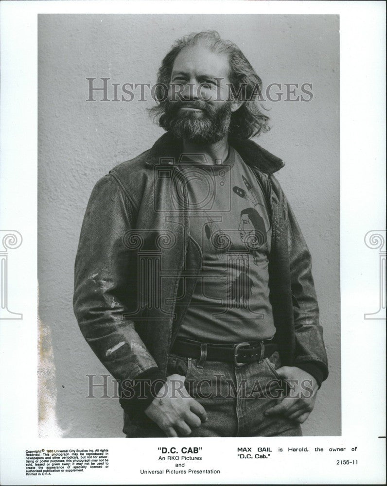 1984 Press Photo Maxwell Trowbridge American actor - Historic Images