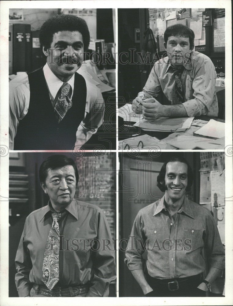 Press Photo Ron Glass Maxwell Gail Jack &amp; Gregor - Historic Images