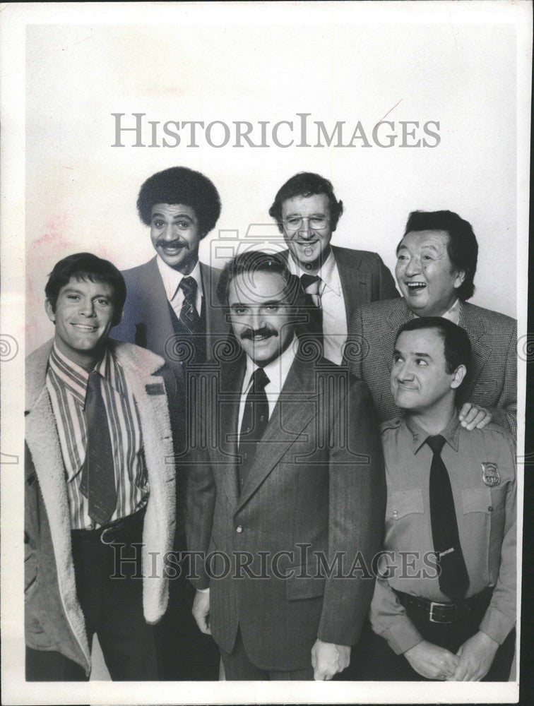 1982 Press Photo Max Mill &quot;Barney Miller&quot; ABC - Historic Images