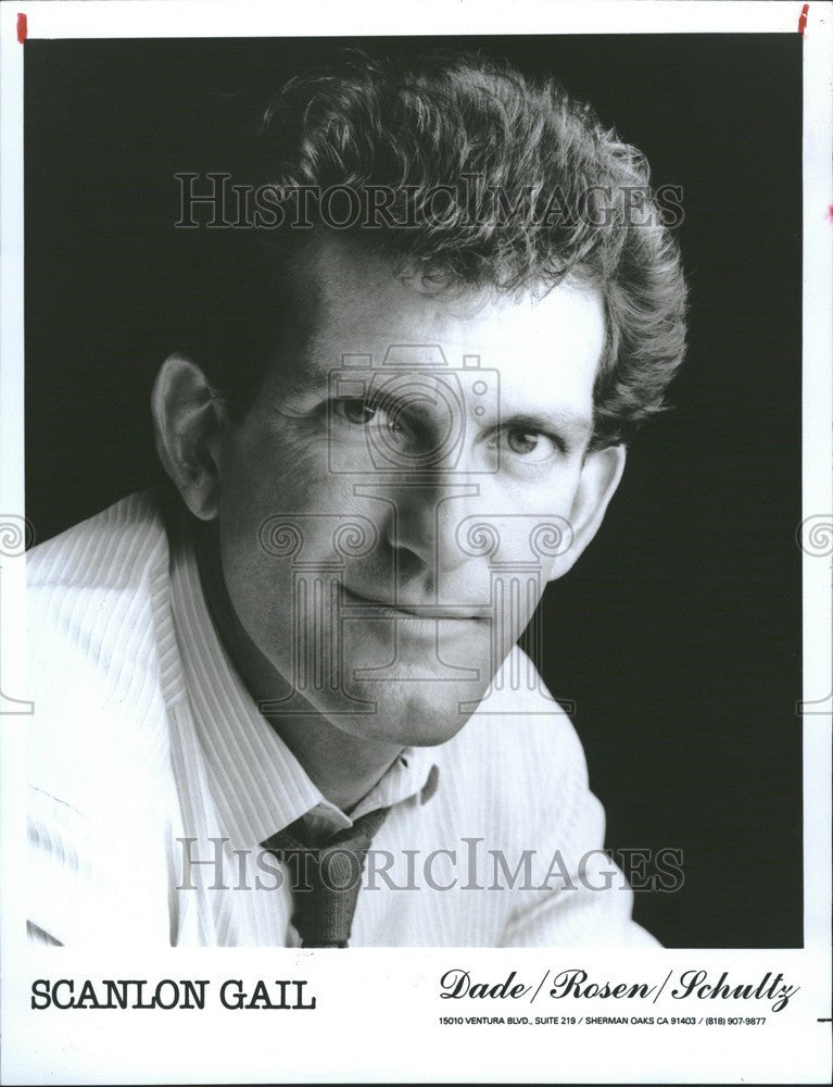 1990 Press Photo SCANLON GAIL AMERICAN ACTOR - Historic Images