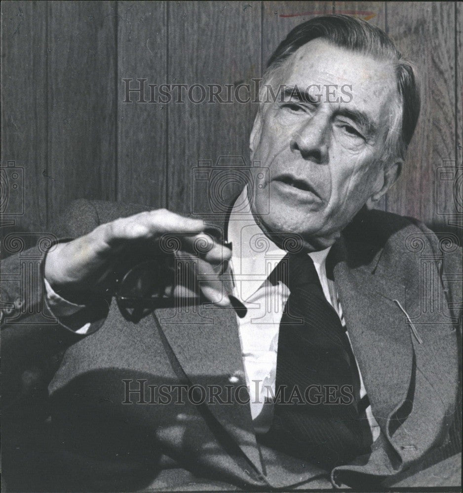 1979 Press Photo John Kenneth Galbraith - Historic Images