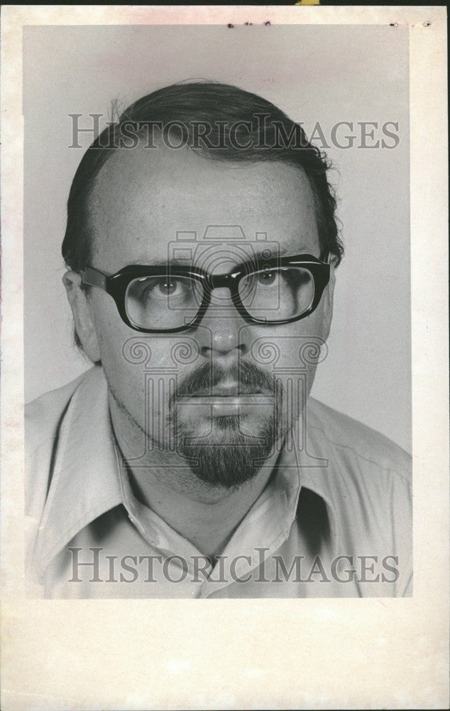 1974 Press Photo James Gallagher Politician - Historic Images