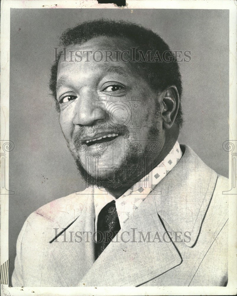 1976 Press Photo Redd foxx comedian american - Historic Images