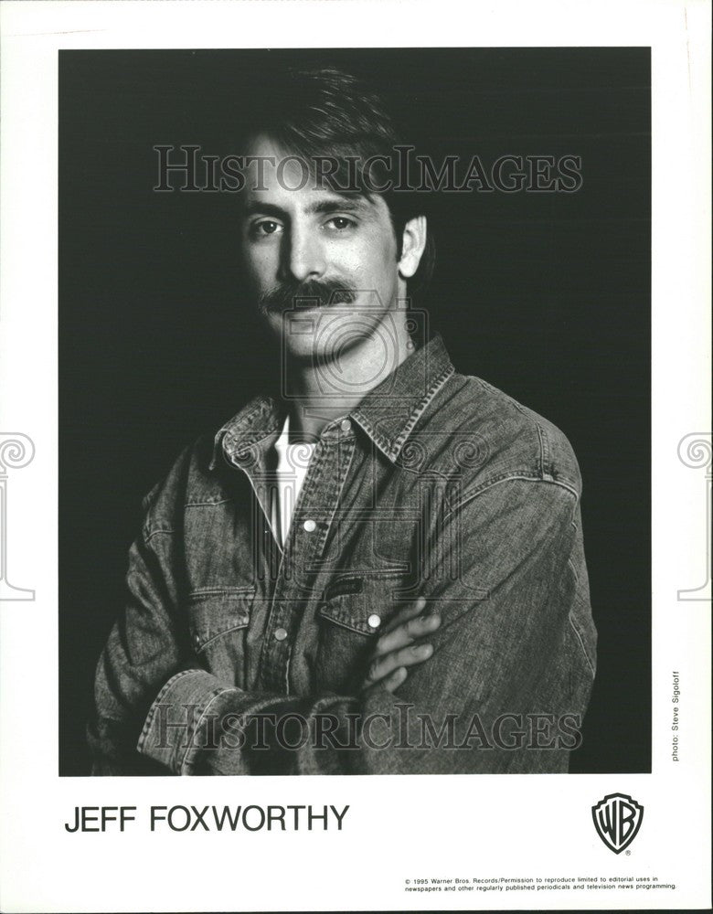 Press Photo Jeffrey Marshall Jeff Foxworthy - Historic Images