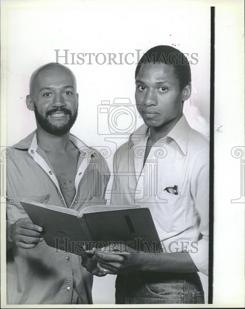 1978 Press Photo Dennis Foxx Dearl Thomas - Historic Images