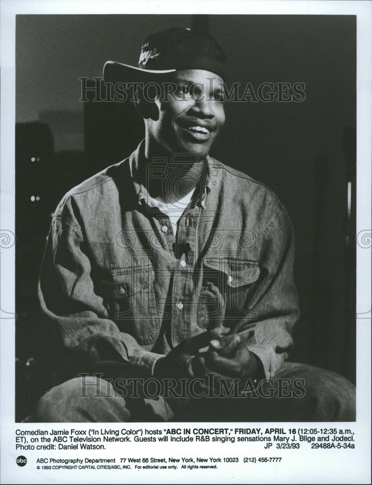 1993 Press Photo Jamie Foxx - Historic Images