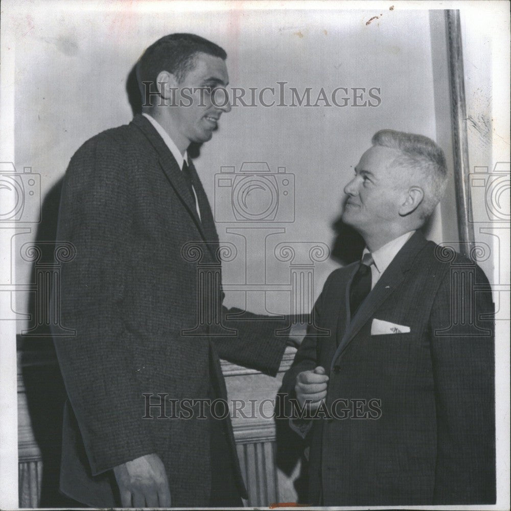 1961 Press Photo Bevo Francis Basketball Player - Historic Images