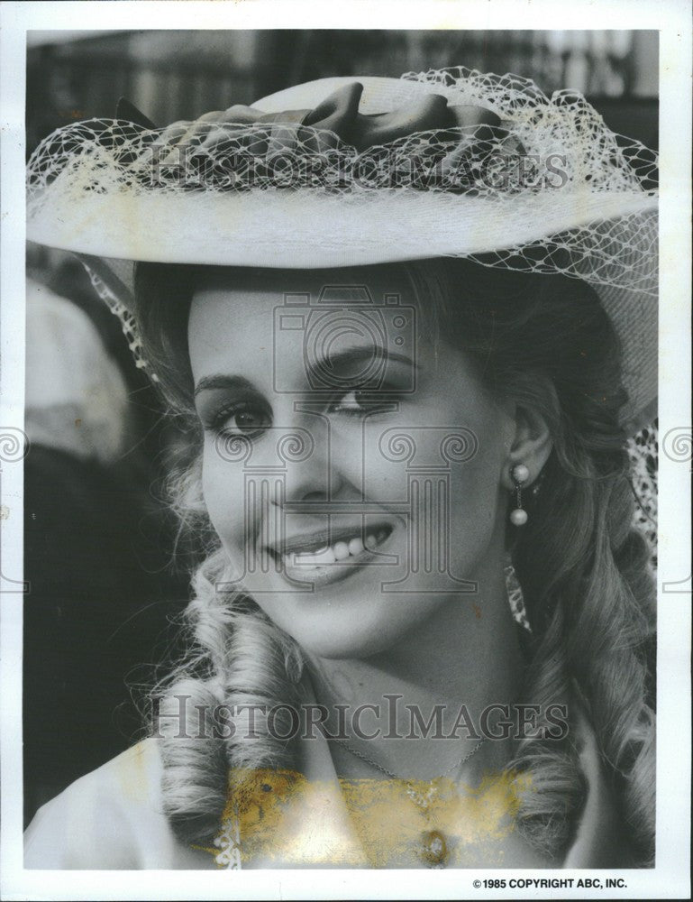 1985 Press Photo Genie Francis American actress - Historic Images