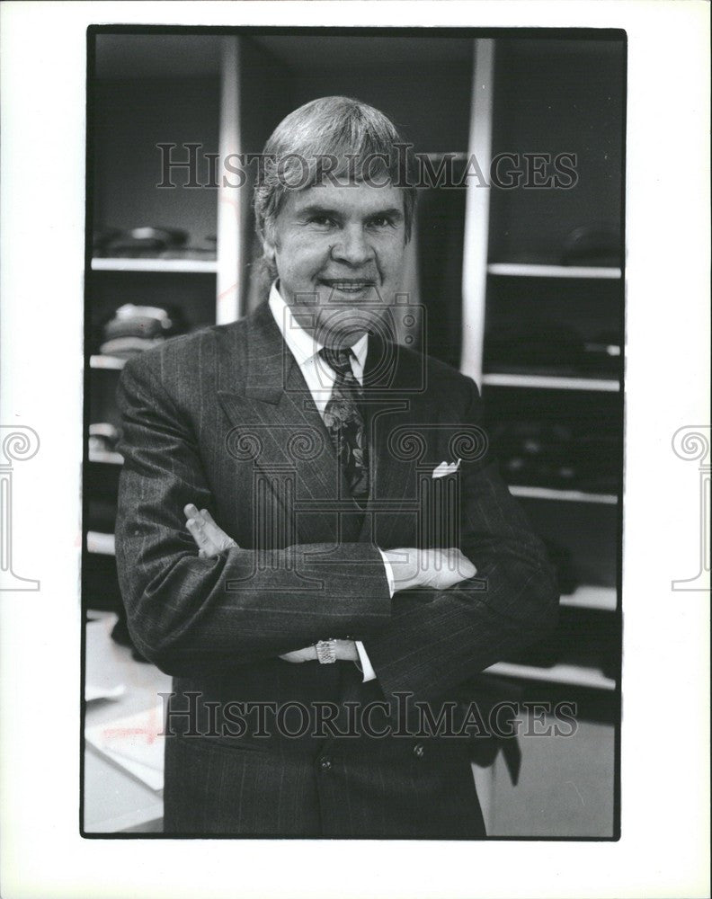 1991 Press Photo Henry Grethel American marketer - Historic Images