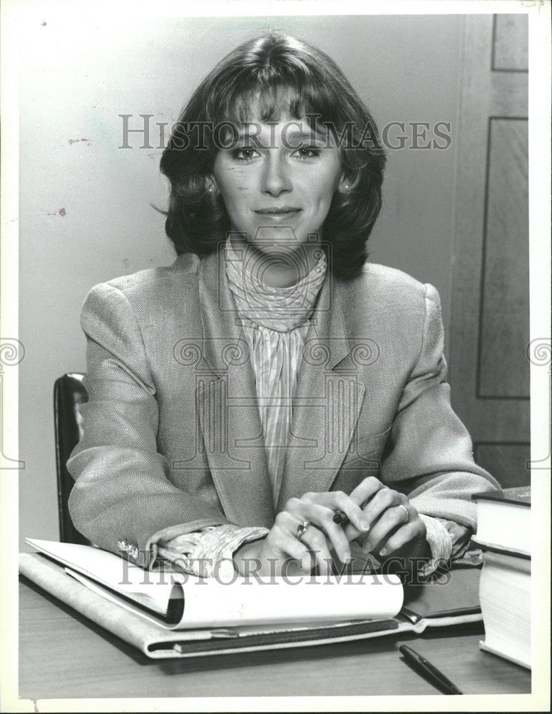 1986 Press Photo Michele Greene L.A. Law NBC TV Show - Historic Images