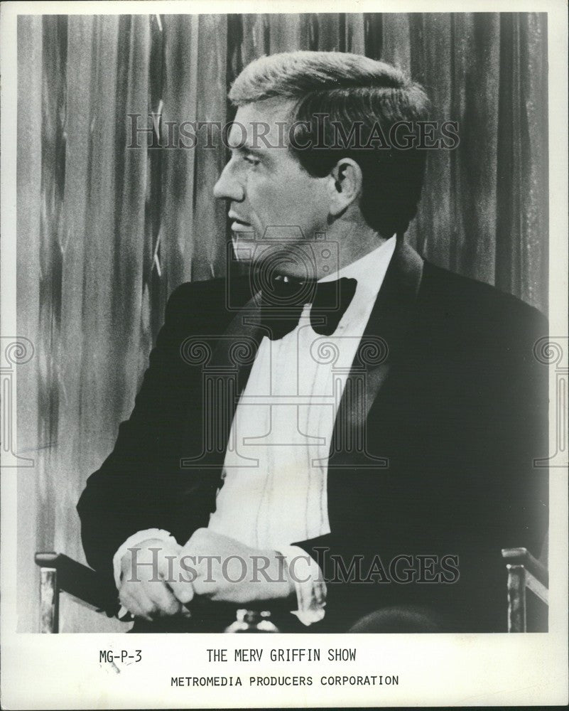 1972 Press Photo Merv Griffin CBS Tonight Show1 969 - Historic Images