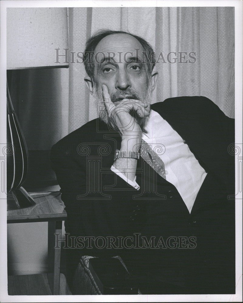 1962 Press Photo Rabbi Louis Finkelstein - Historic Images