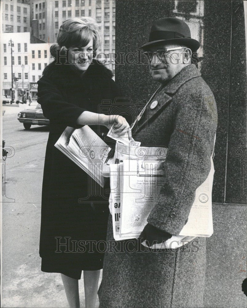 1962 Press Photo Goldstick paper - Historic Images