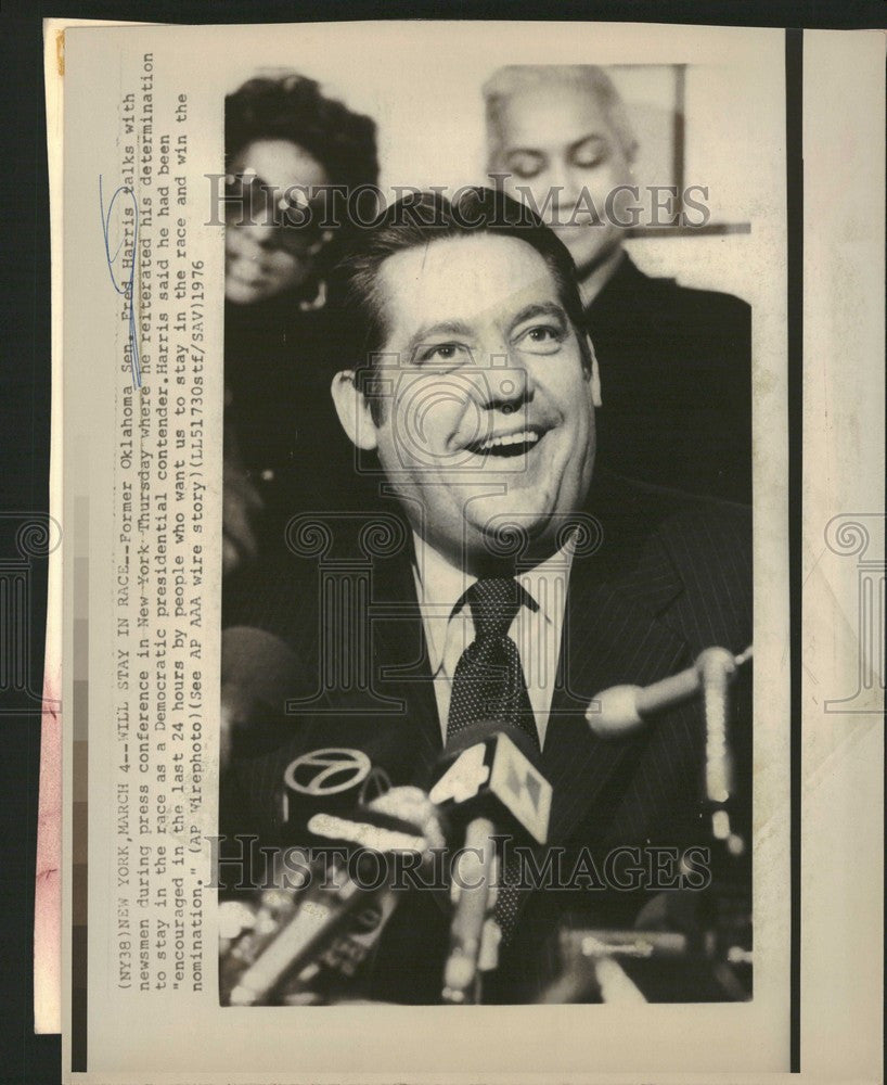1980 Press Photo harris former oklahoma fred conference - Historic Images
