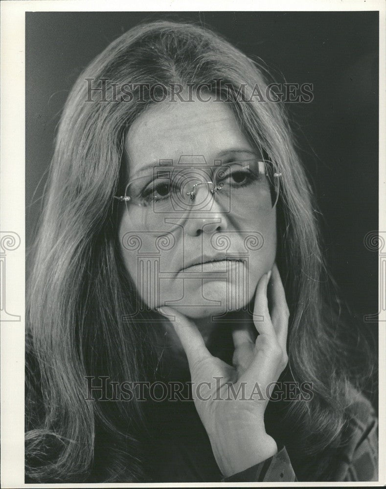 1983 Press Photo Gloria Steinem - Historic Images