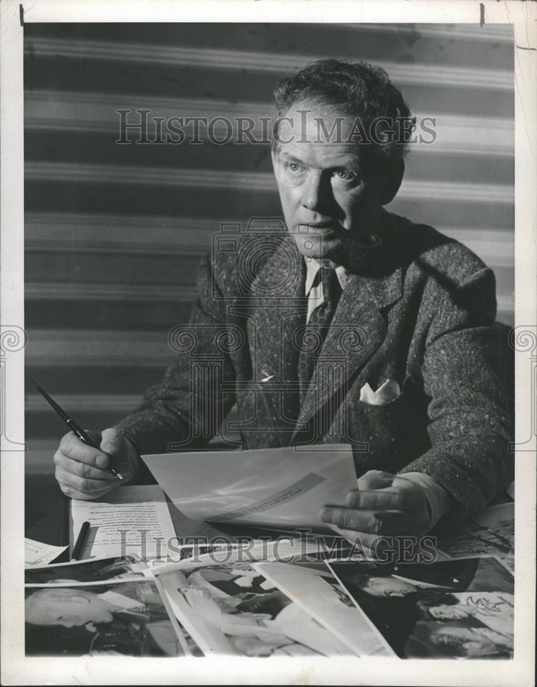 1960 Press Photo Charles Bickford - Historic Images