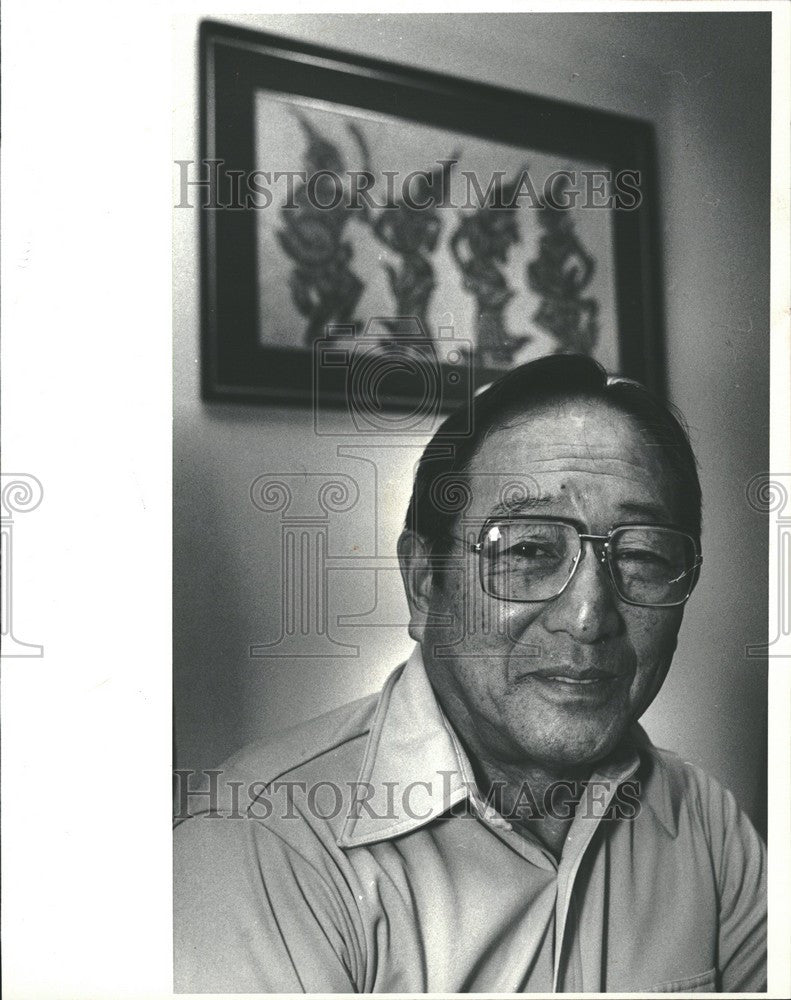 1981 Press Photo H. Roy Setsuda - Historic Images