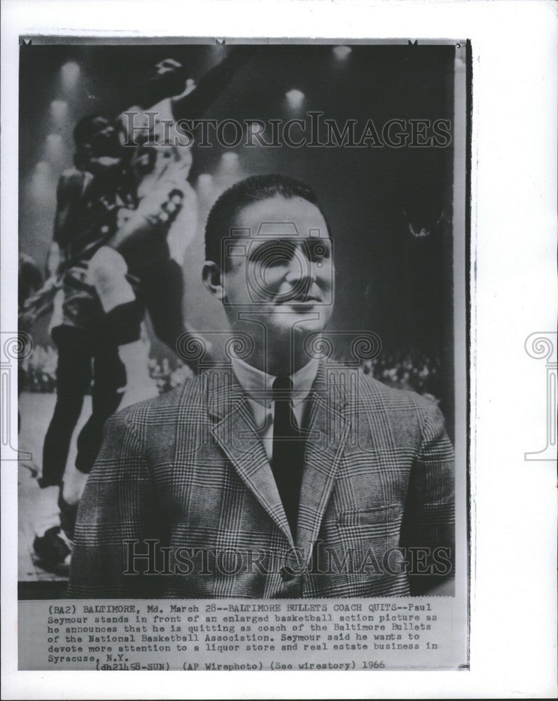 1960 Press Photo Paul Norman Seymour basketball player - Historic Images