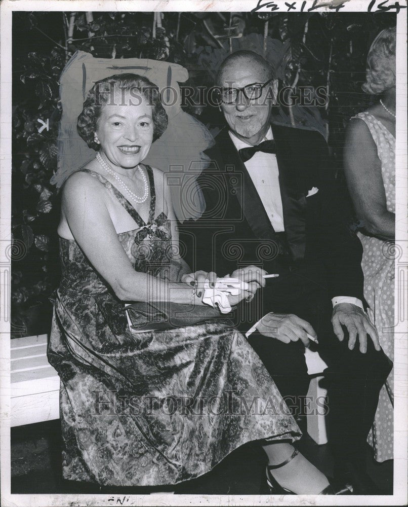 1957 Press Photo Mrs. Wesson Seyburn - Historic Images