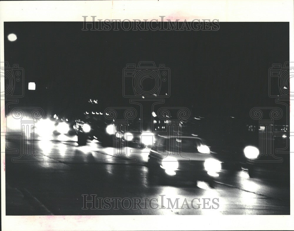 1982 Press Photo Gratiot Avenue Roseville Detroit - Historic Images