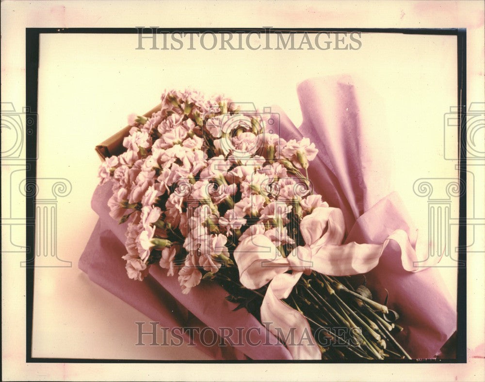 1990 Press Photo Flowers - Historic Images