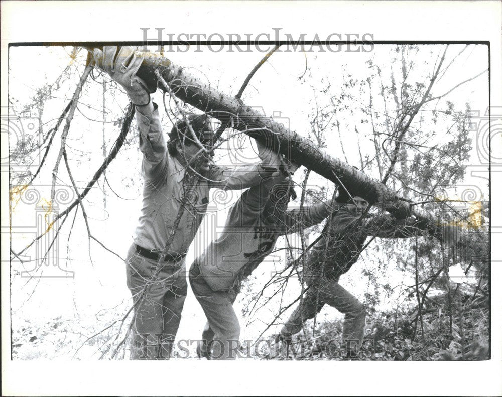 1990 Press Photo Worel Girard Fahey - Historic Images