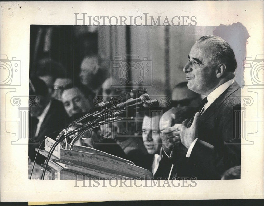 1970 Press Photo Georges Pompidou  French politician - Historic Images