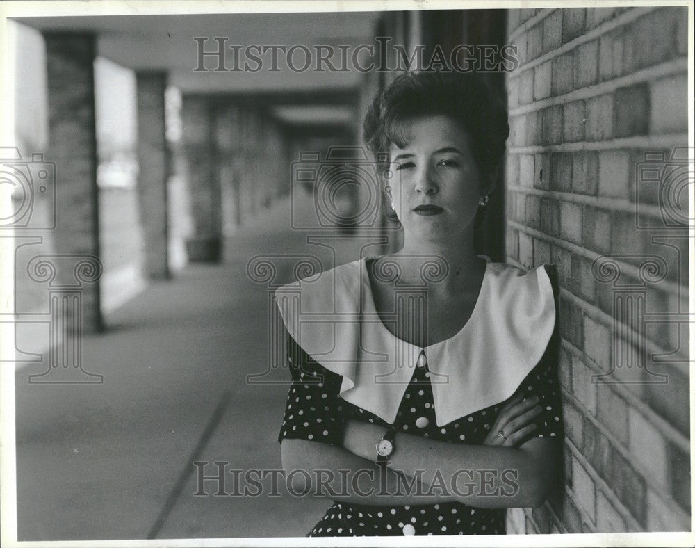 1991 Press Photo Kimberly Pollock - Historic Images