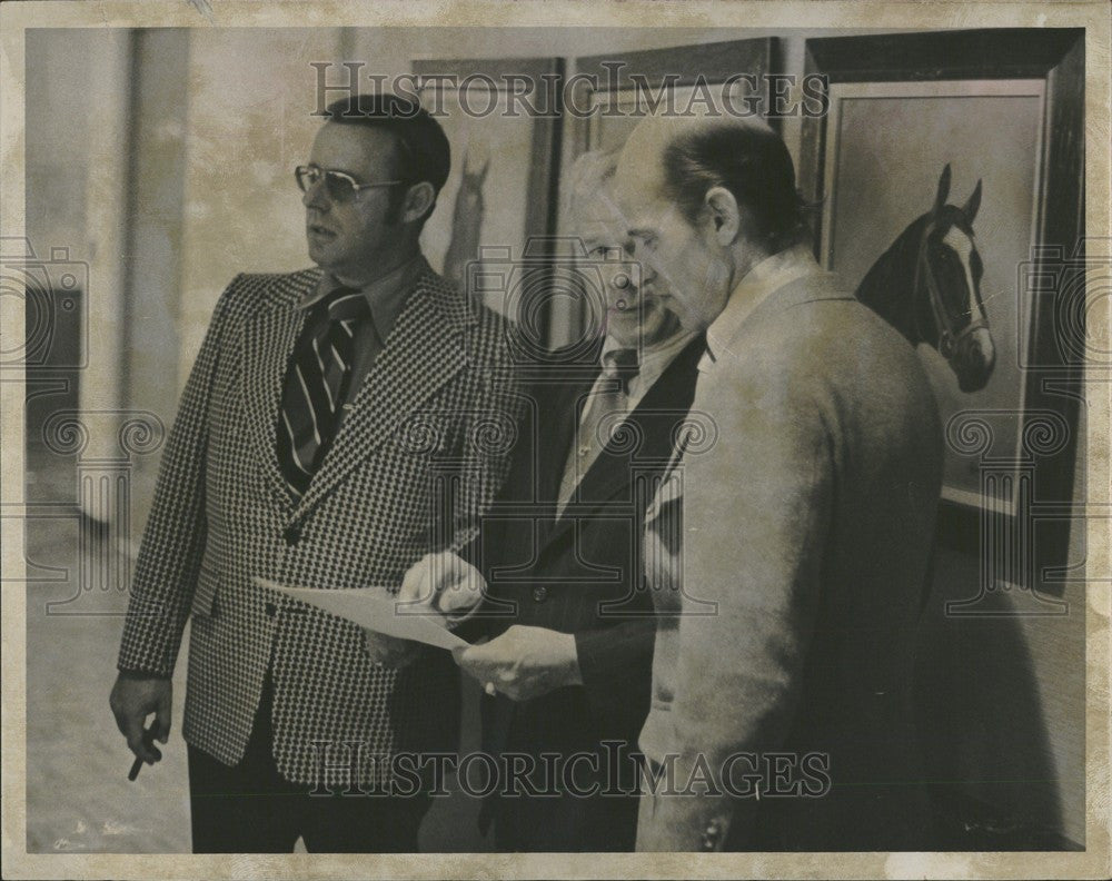 1973 Press Photo Herb Tyner President - Historic Images