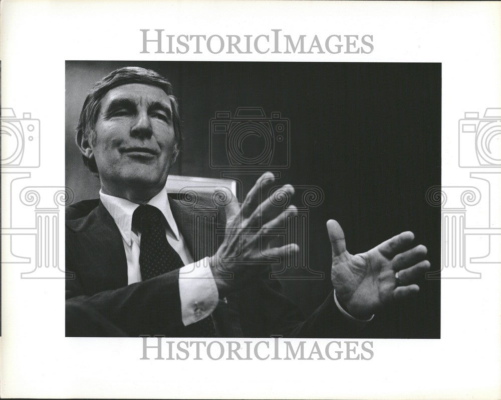 1970 Press Photo Morris Udall American Arizona Politics - Historic Images