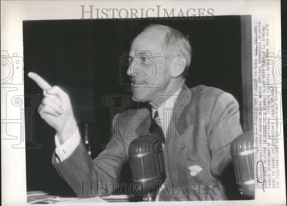 1946 Press Photo SEN. MILLER E. TYDINGS - Historic Images