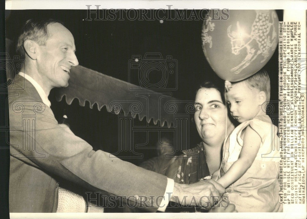 1938 Press Photo willard tydings bennett kingling - Historic Images