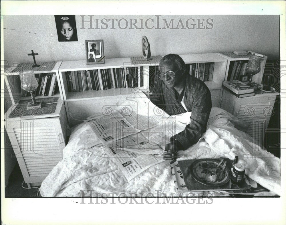 1986 Press Photo Rt Rev Desmond Tutu - Historic Images