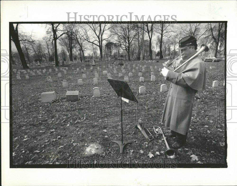 1986 Press Photo Alex Pollack - Historic Images