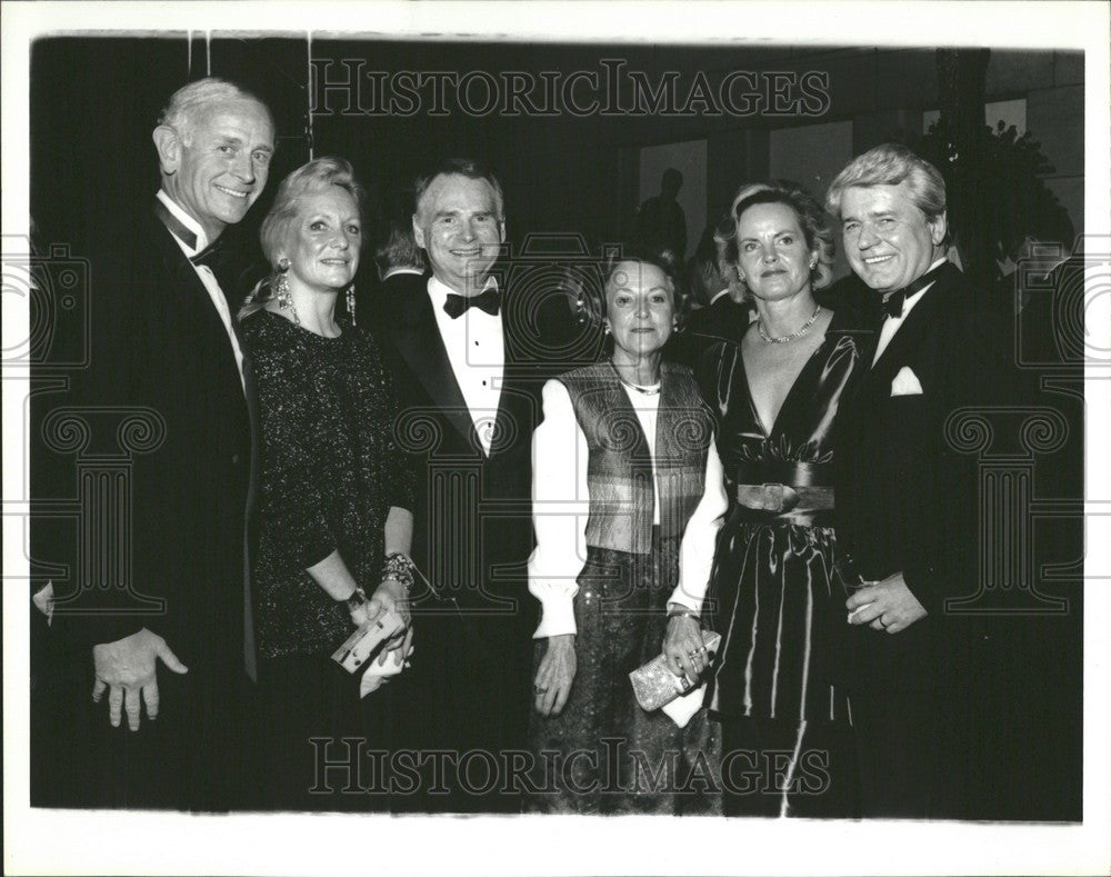 1990 Press Photo Williams Poling Buschman - Historic Images