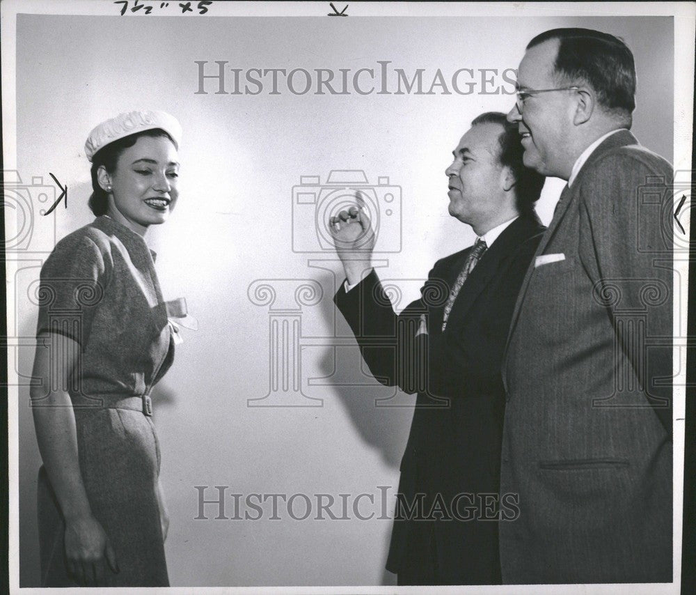 1953 Press Photo Volter Poole - Historic Images