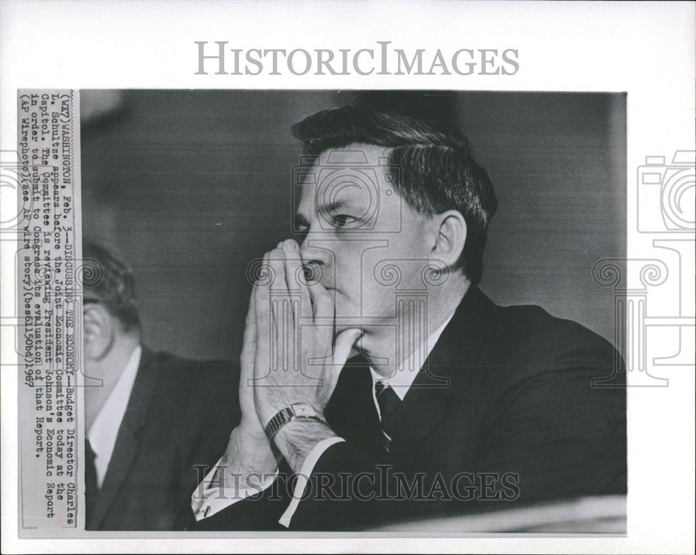 1967 Press Photo charles schultze director - Historic Images