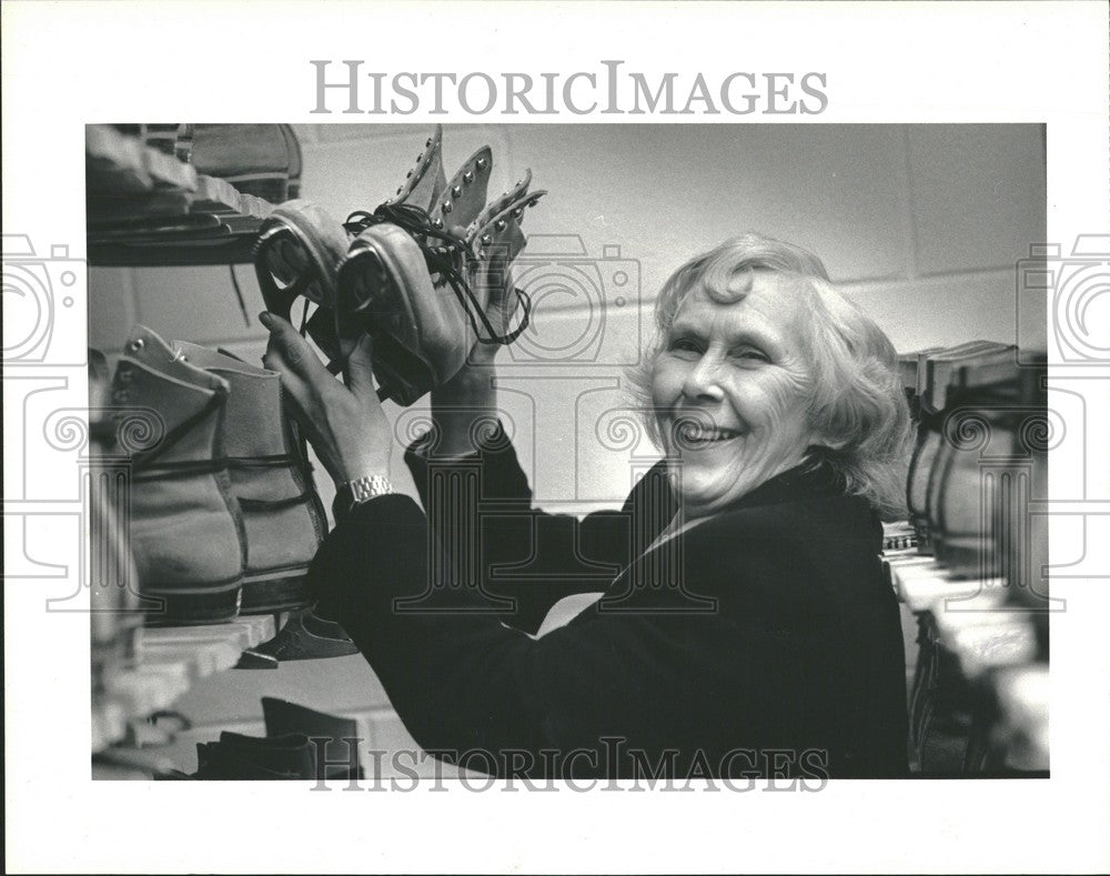 1987 Press Photo Beryl Williamson - Historic Images